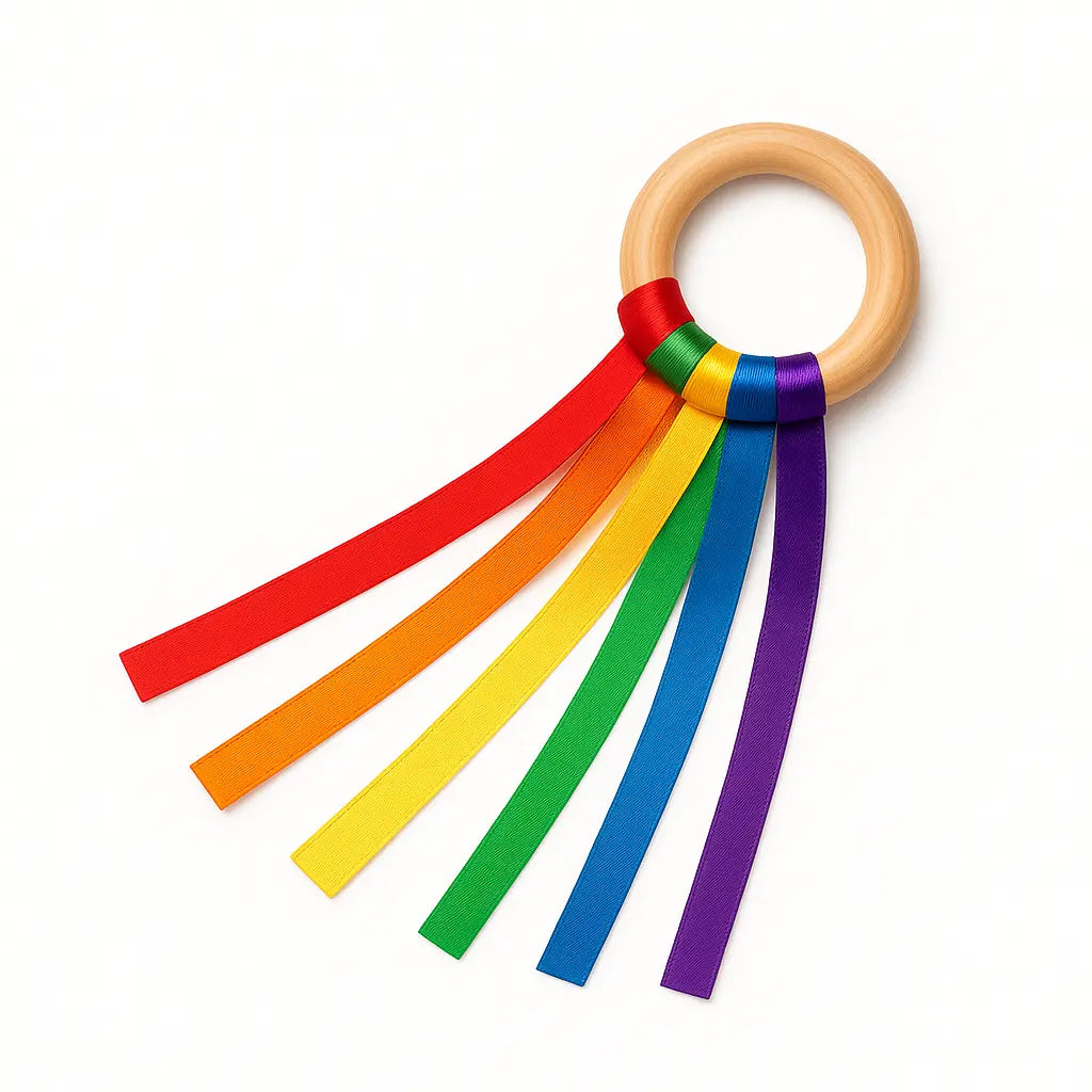 Ruban bois multicolor