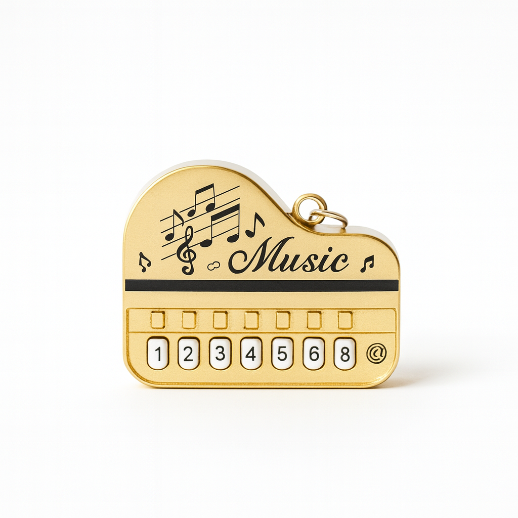 Porte-Clés Mini piano lumineux